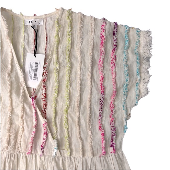 THML top, Cutest Peplum Top!! NWT - Picture 4 of 10